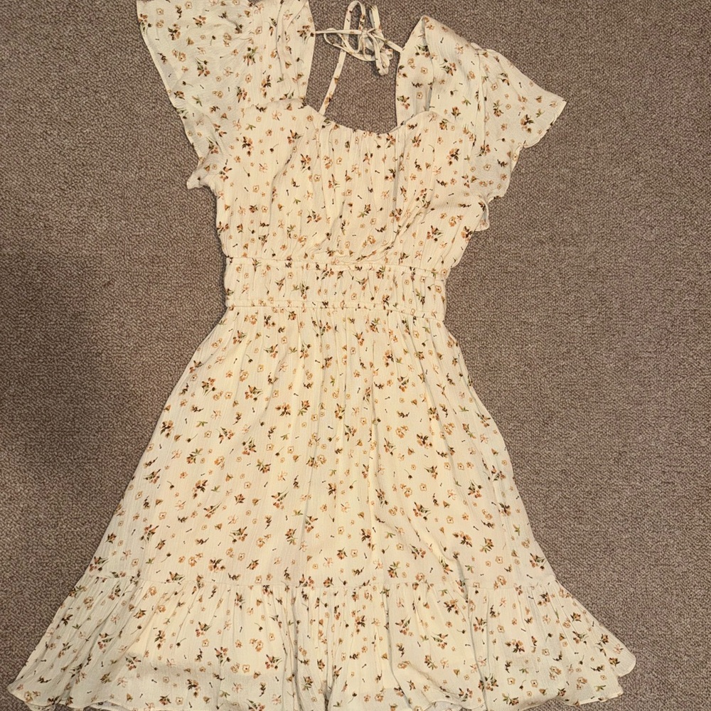 Altar'd State Cream Floral Dress